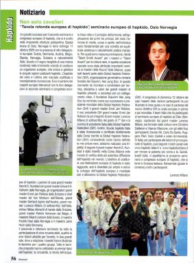 Articolo Rivista SAMURAI - Dicembre 2025 Pagg. 56-57