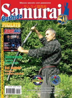 Copertina, articolo e redazionale Rivista SAMURAI - Aprile 2026 Pagg. 10-11-12-14-15