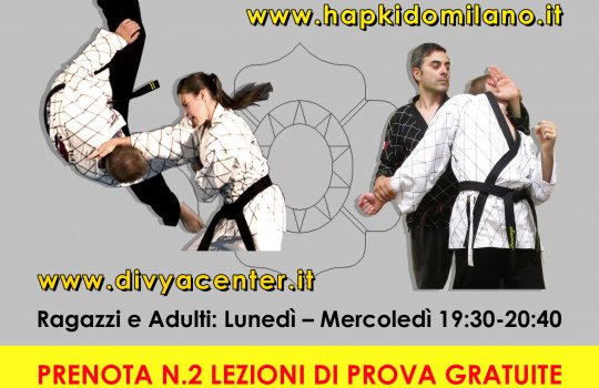 Corso di HAPKIDO  c/o DIVYA ACADEMY MILANO