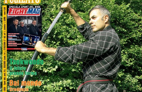 Copertina, articolo e redazionale Rivista SAMURAI - Aprile 2026 Pagg. 10-11-12-14-15