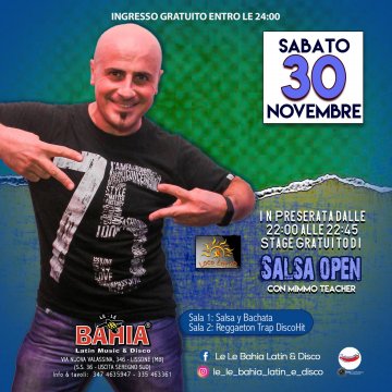 In preserata stage gratuito di salsa open