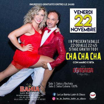 In preserata stage gratuito di Cha Cha Cha con Mario e Rita by Son Salsa
