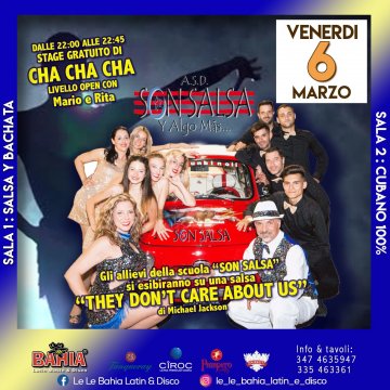 In preserata - stage gratuito di Cha Cha Cha con Mario e Rita by Son Salsa