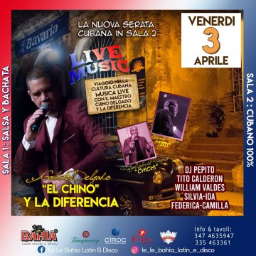 Live music con El Chino Delgado y La Diferencia