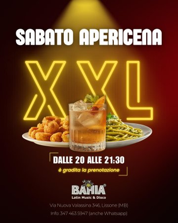 Apericenando XXL - ogni Sabato 