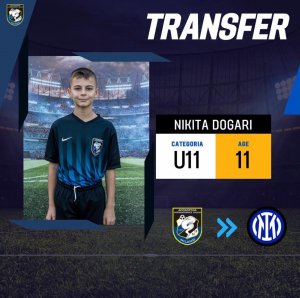 Nikita Dogari si trasferisce nel settore giovanile di Football Club Internazionale Milano 