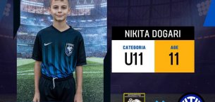 Nikita Dogari si trasferisce nel settore giovanile di Football Club Internazionale Milano 