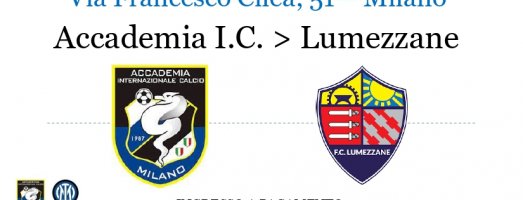 U14 Accademia Inter-Lumezzane: primo turno playoff