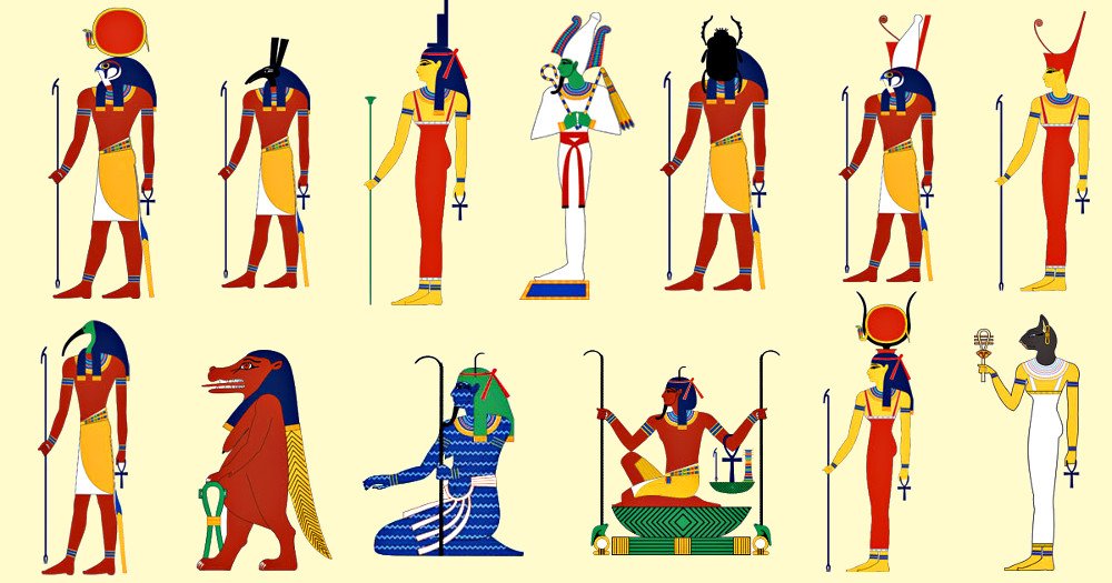 Le Divinità dell'Antico Egitto