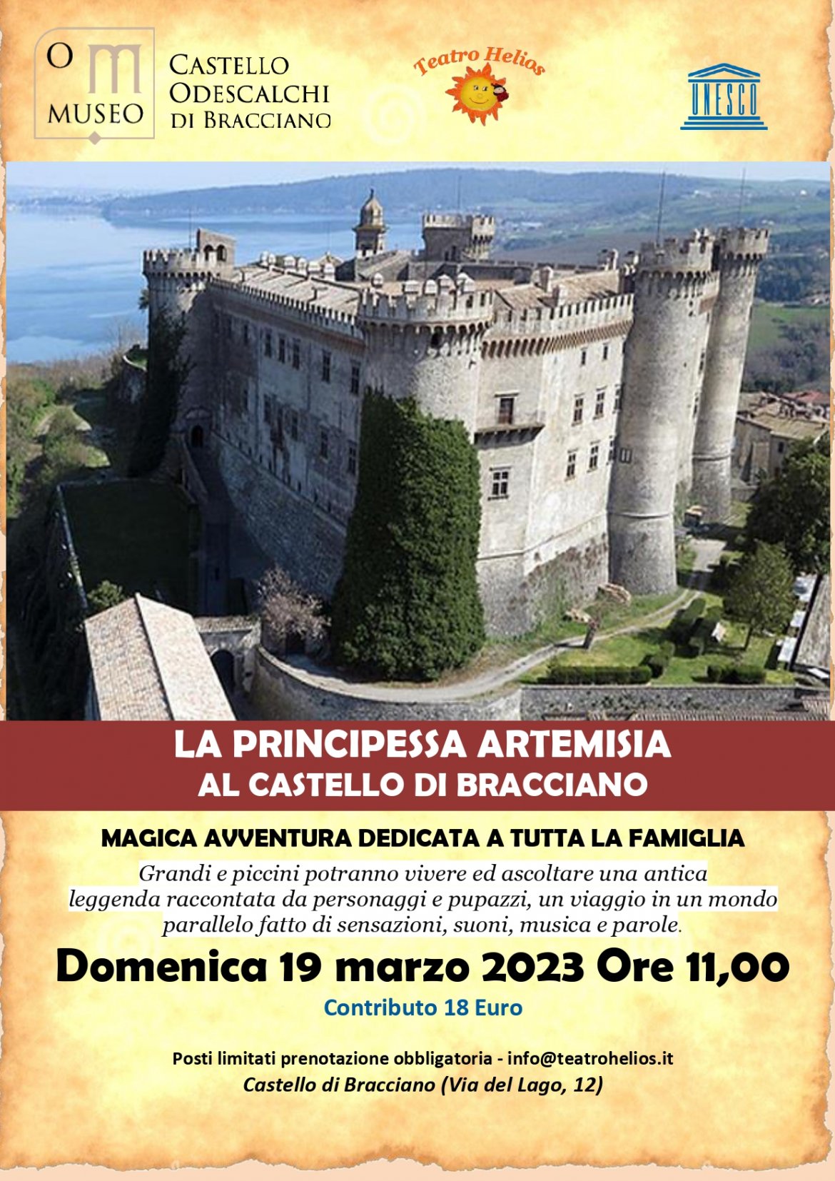 Il re del lago e la principessa Artemisia