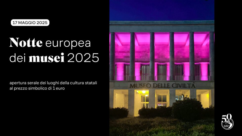 Notte europea dei Musei 2025