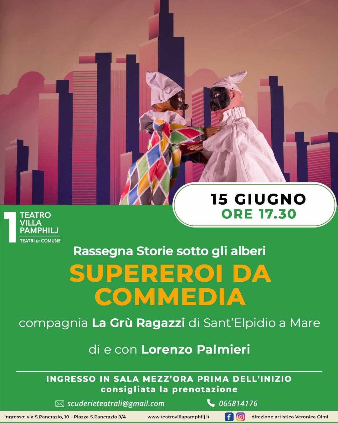 Storie sotto gli alberi: Supereroi da commedia