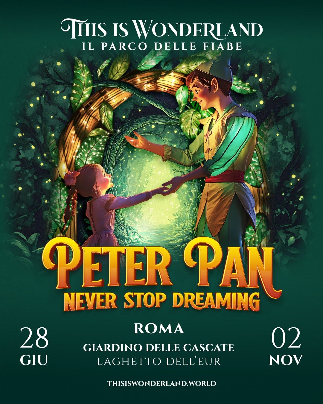 Peter Pan - never stop dreaming