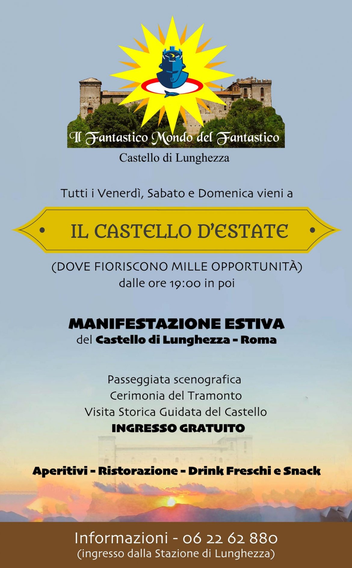 Il castello d'estate - dove fioriscono mille opportunità
