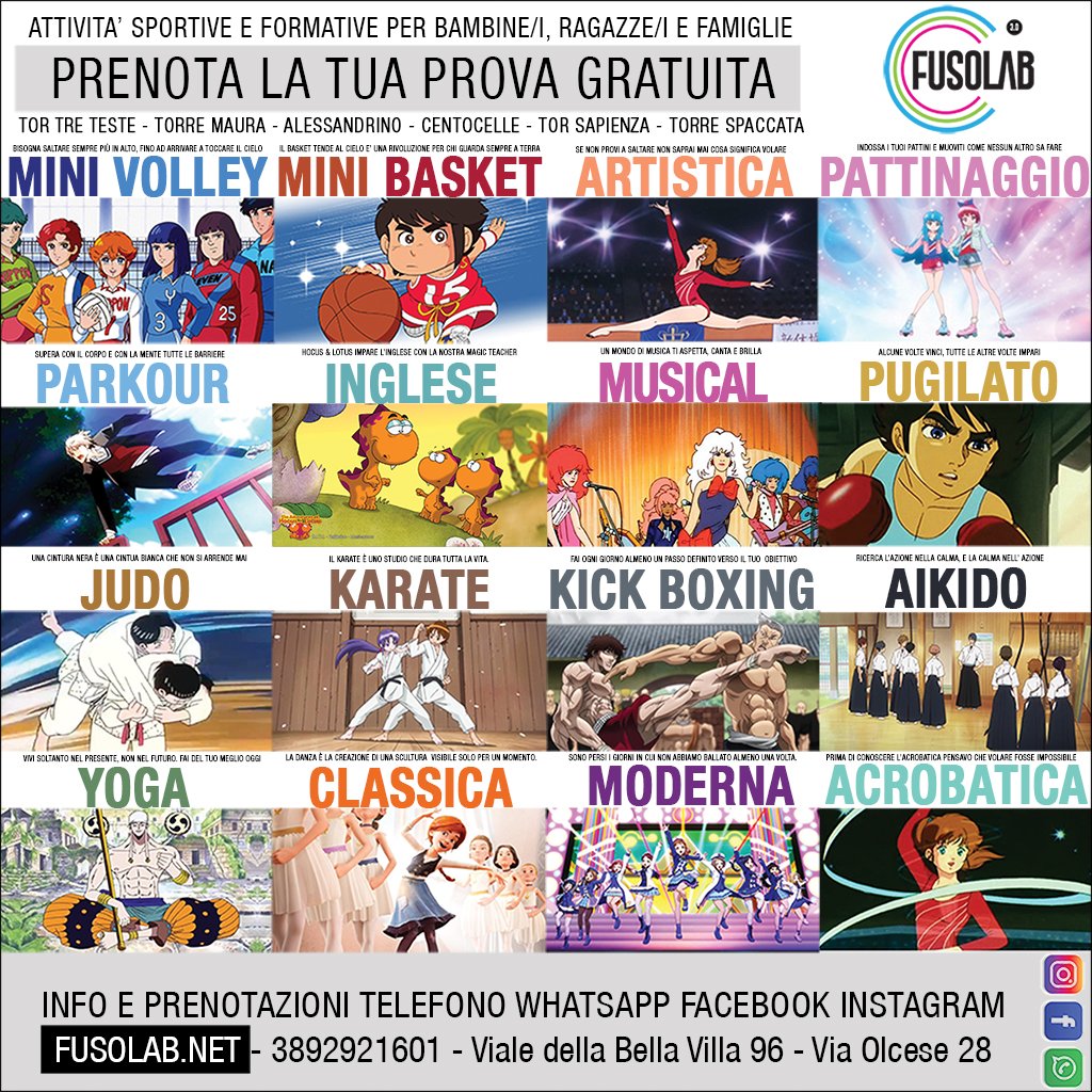 Prove gratuite per attività sportive Prove gratuite per attività sportive