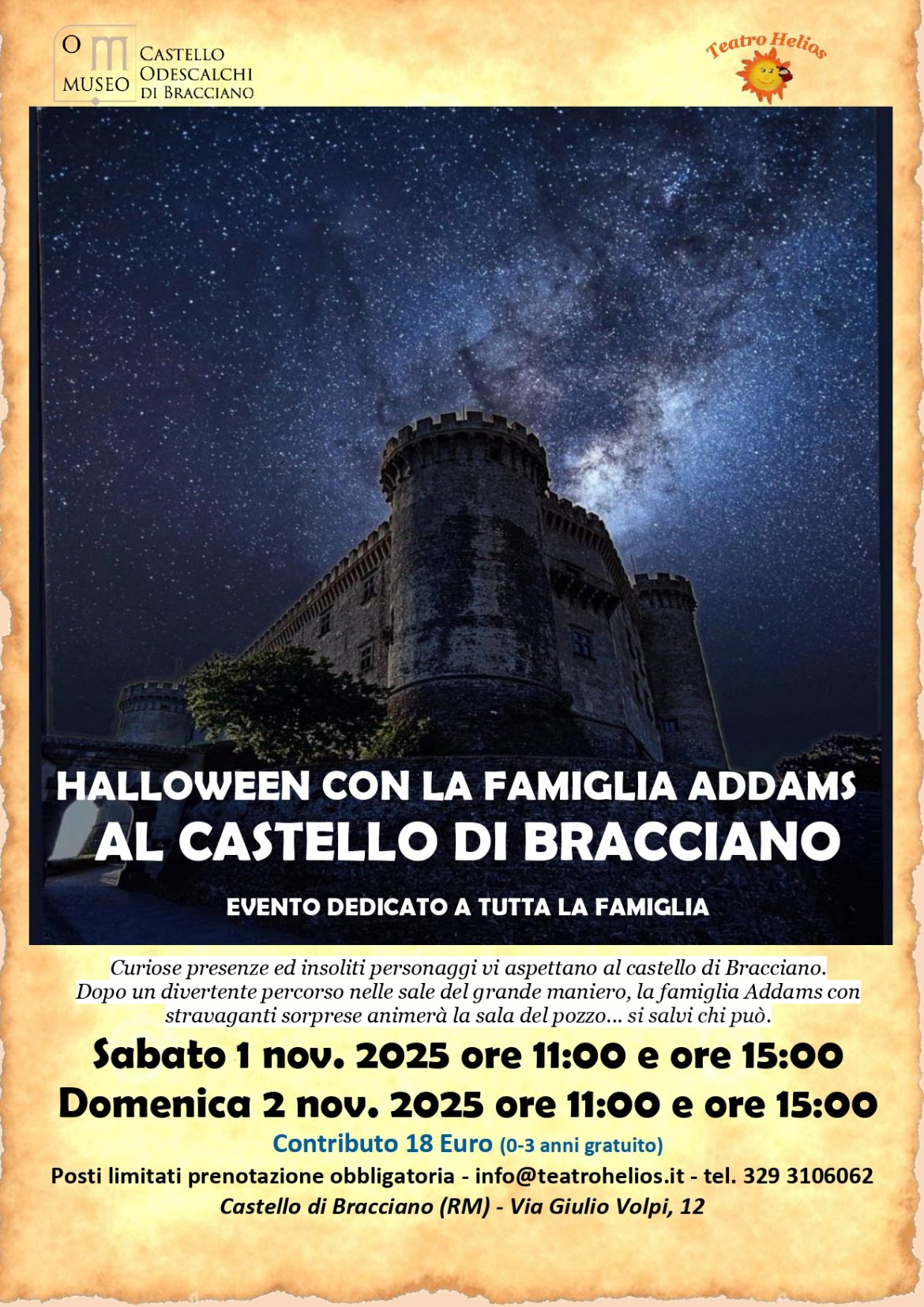 Halloween con la famiglia Addams Halloween con la famiglia Addams