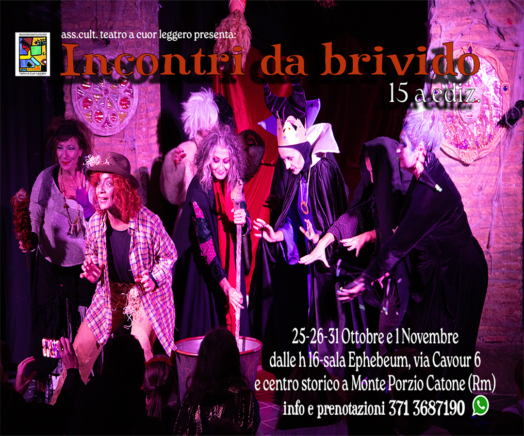 Incontri da brivido 2025 - 15a edizione Incontri da brivido 2025 - 15a edizione
