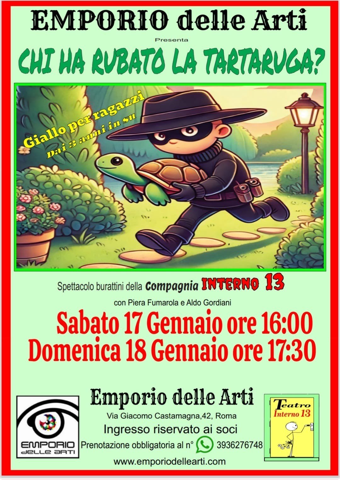 Chi ha rubato la tartaruga?