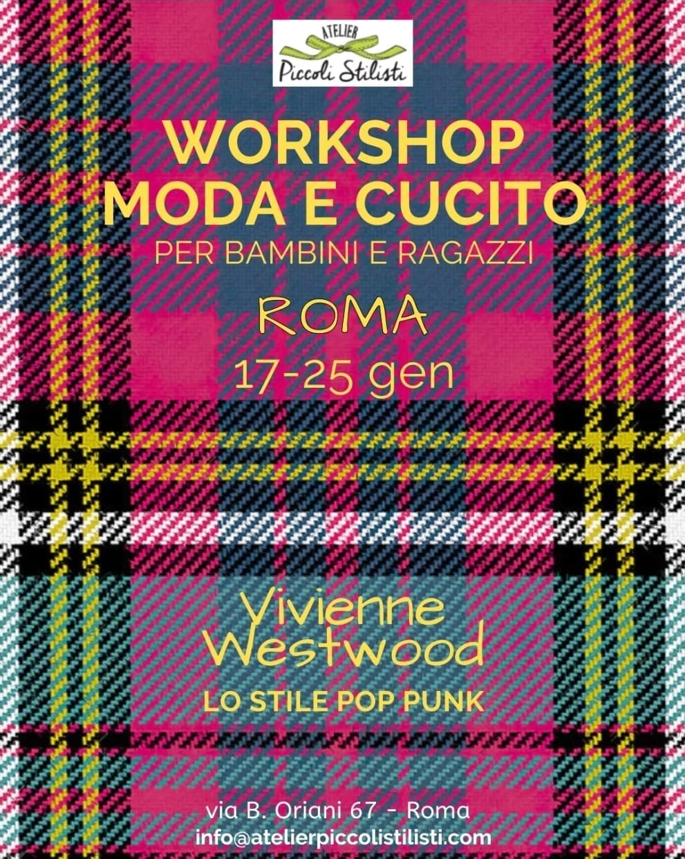 Workshop moda e cucito in stile punk