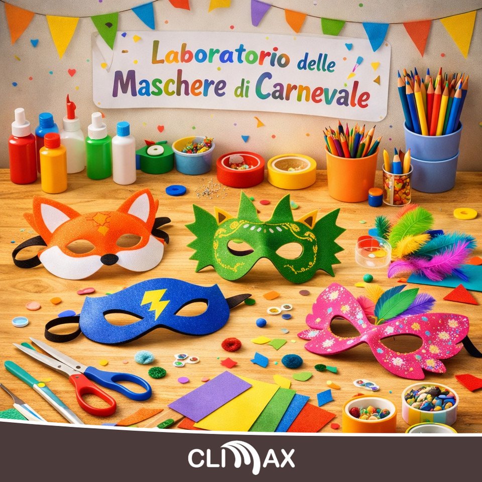 Laboratorio di maschere di Carnevale