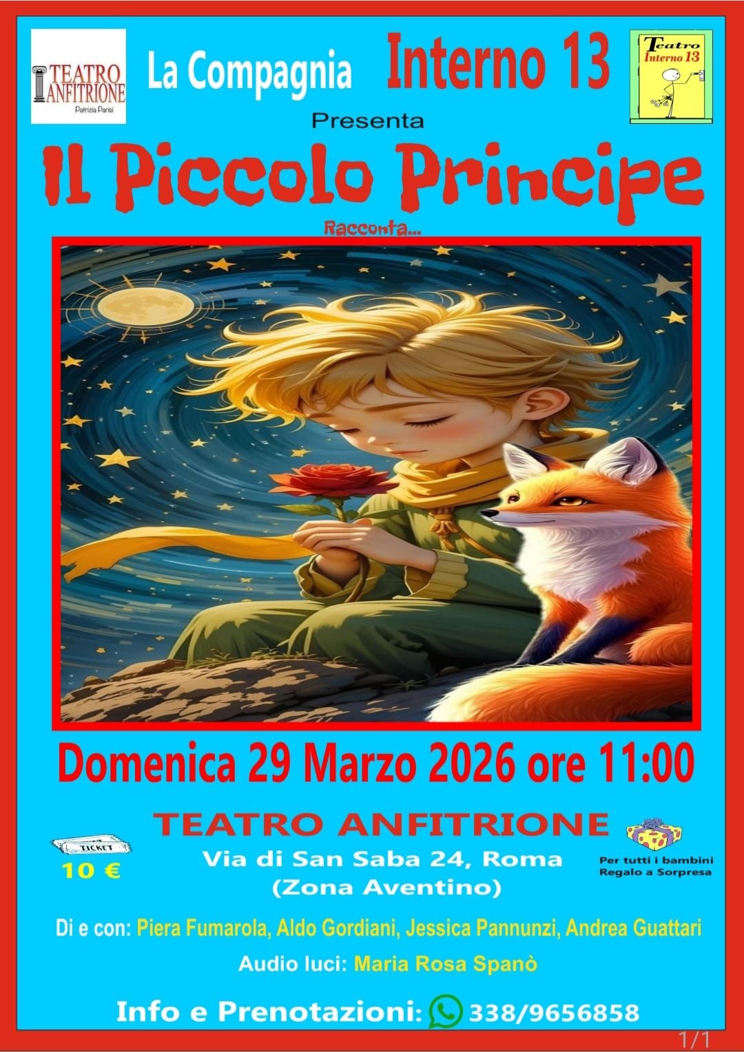 Il Piccolo Principe racconta...