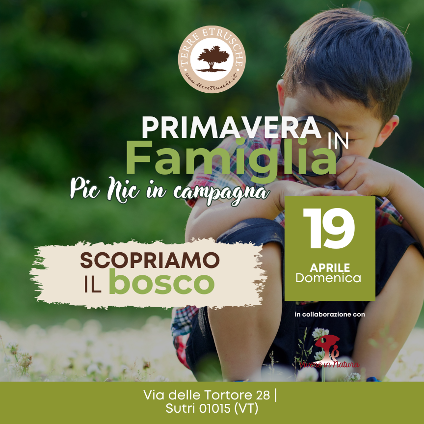 Primavera in famiglia - Scopriamo il bosco