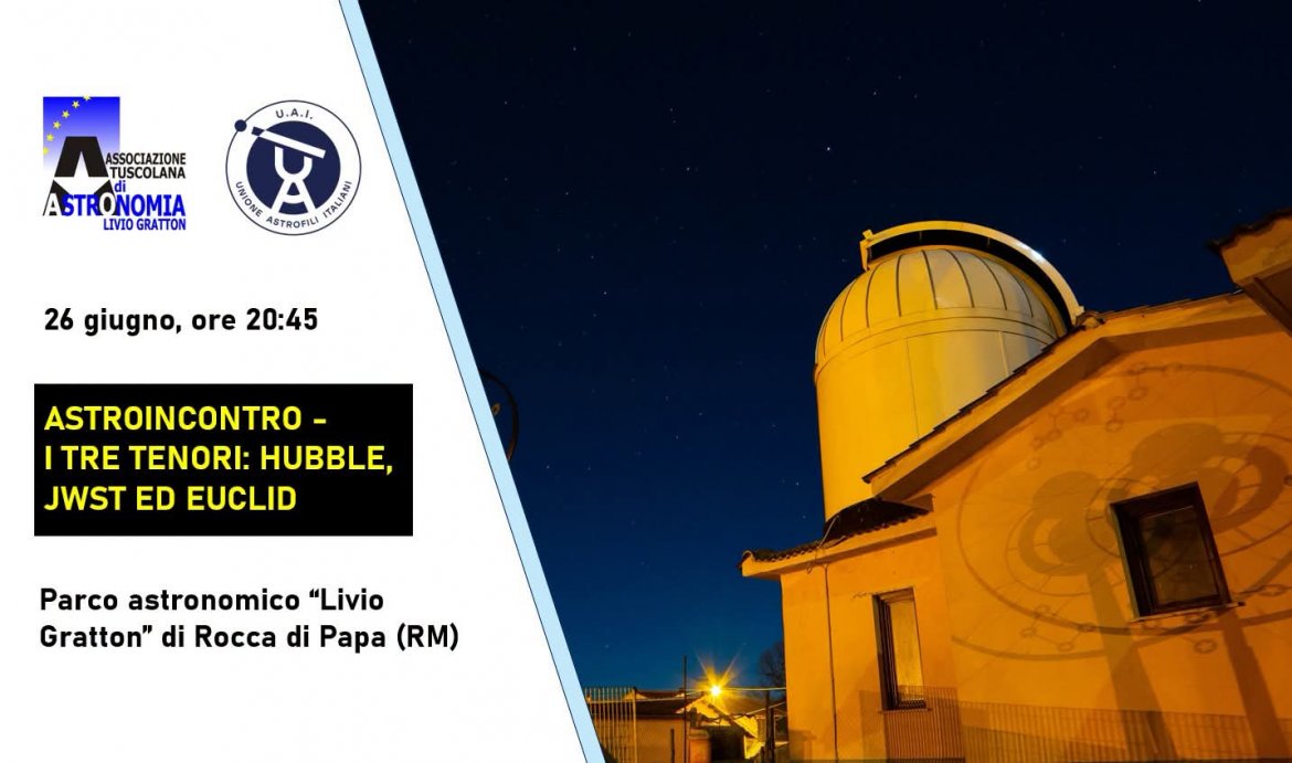 I tre tenori: Hubble, Jwst e Euclid