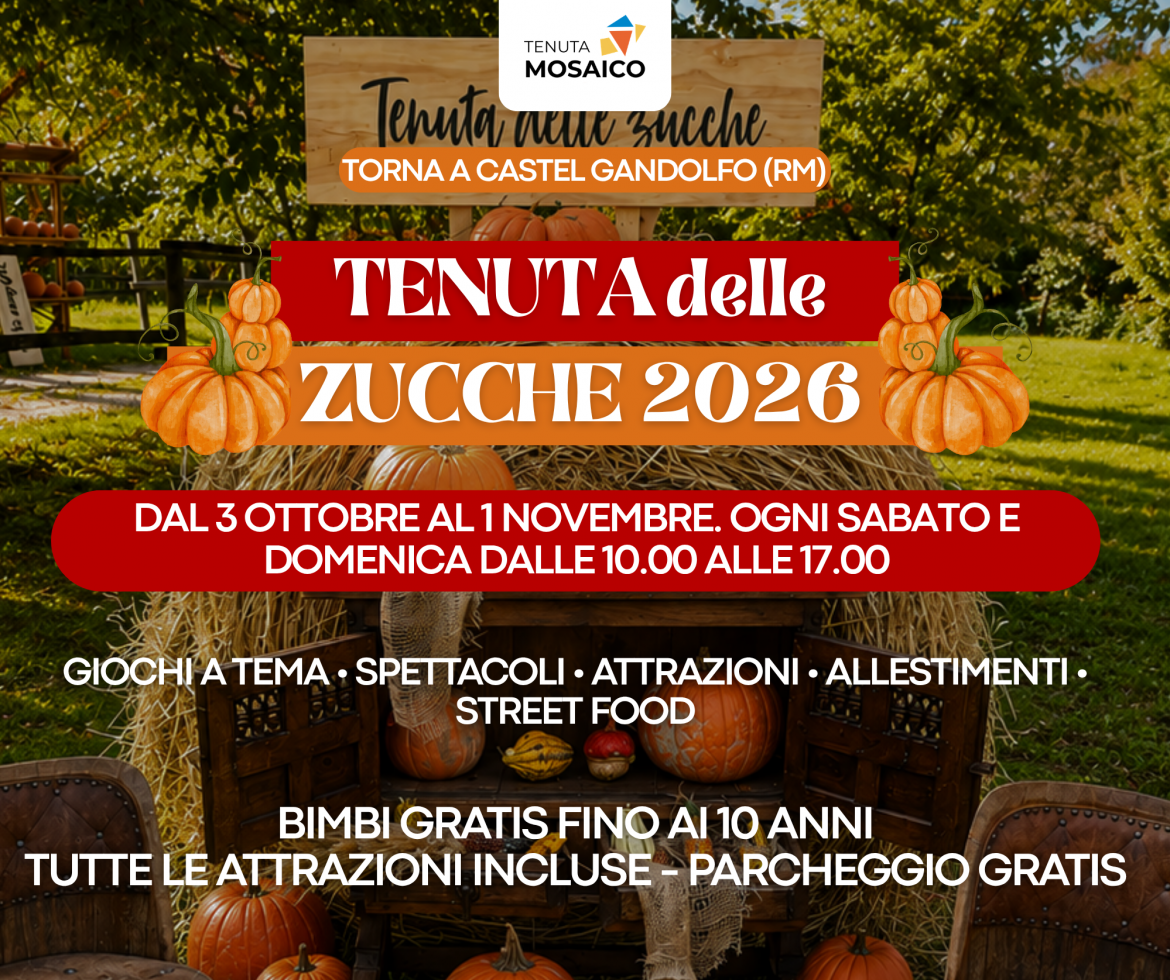 Tenuta delle zucche 2026