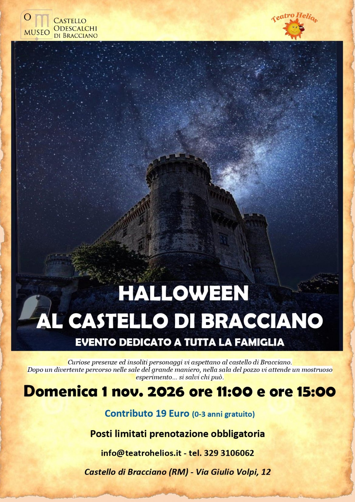 Halloween al Castello di Bracciano