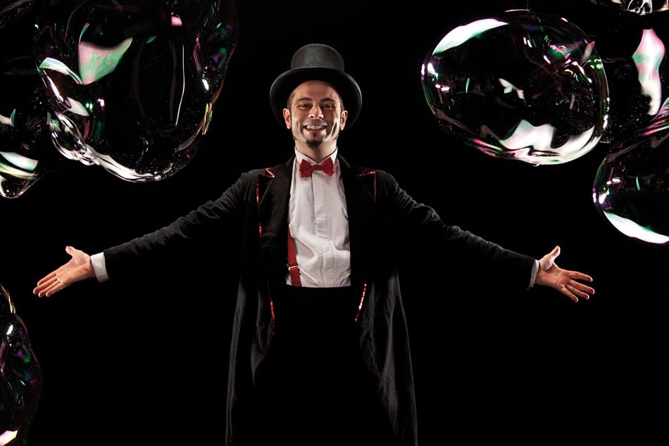 OUVERTURE DES SAPONETTES - un concerto per bolle di sapone