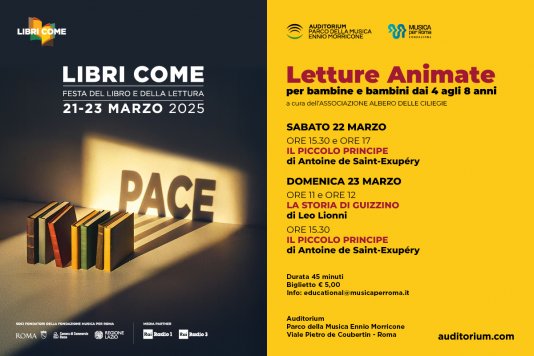 Letture animate per bambine e bambini dai 4 agli 8 anni