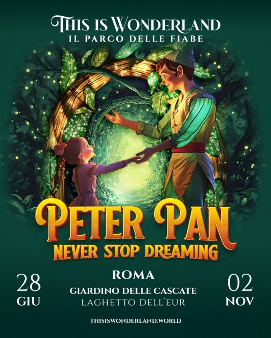 Peter Pan - never stop dreaming