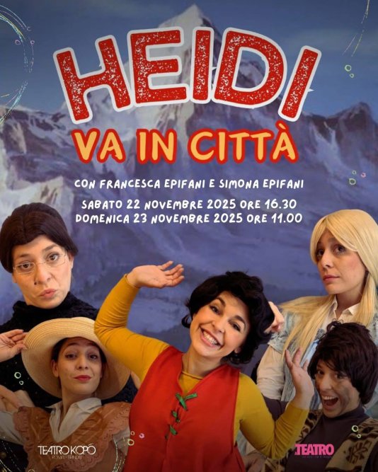 Heidi va in città
