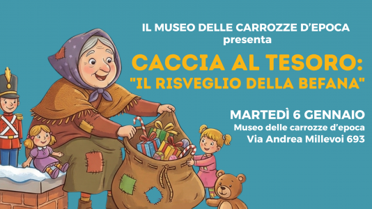 Caccia al tesoro  - il risveglio della Befana