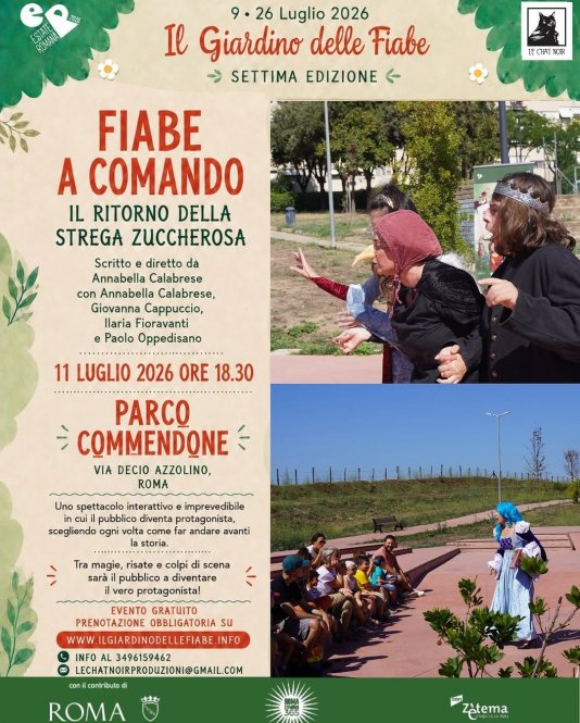 Fiabe a comando: il ritorno della Strega Zuccherosa