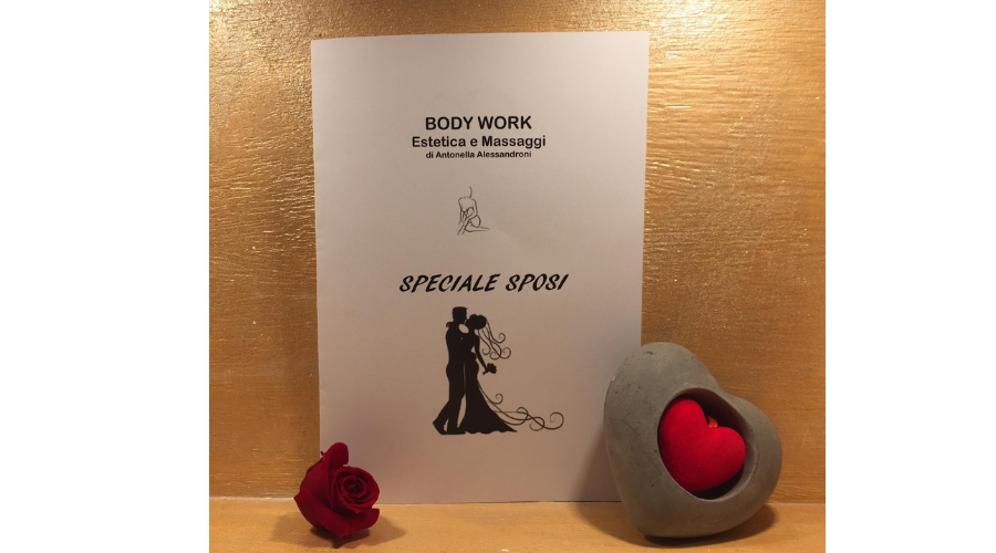Jesi - Pacchetto Sposi | Body Work | Jesi, via del Cascamificio 5 | Tel. 333 337 0319 Jesi - Pacchetto Sposi | Body Work | Jesi, via del Cascamificio 5 | Tel. 333 337 0319