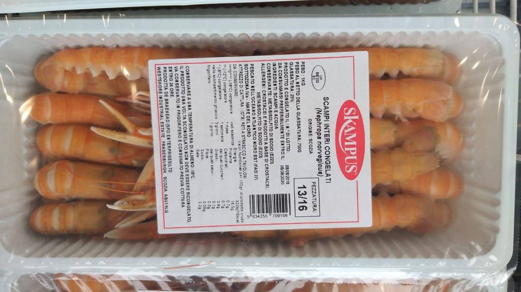 Jesi - Sconto 35% Scampi Interi Congelati 13/16 pz | Sapore di Mare | Jesi, Via Bordoni, 7 | Tel. 0731 208745 | Offerta valida fino al 31/03/19 Jesi - Sconto 35% Scampi Interi Congelati 13/16 pz | Sapore di Mare | Jesi, Via Bordoni, 7 | Tel. 0731 208745 | Offerta valida fino al 31/03/19