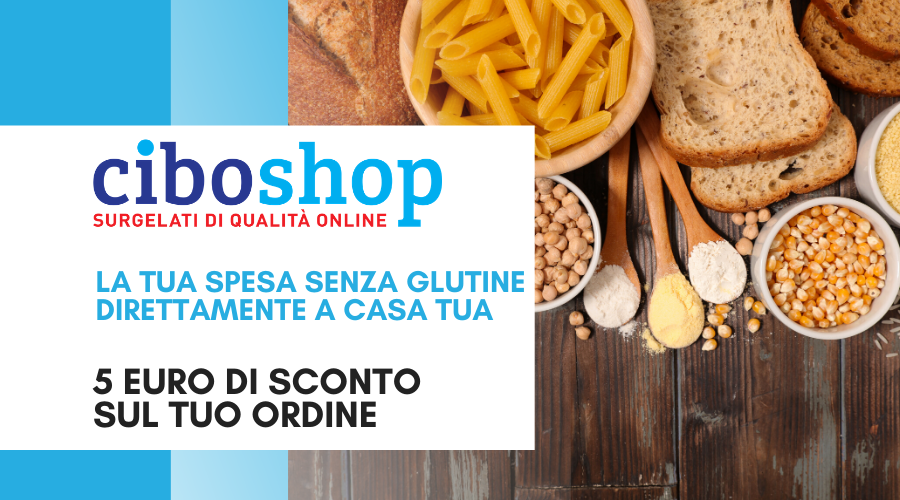 Jesi - Sconto 5 euro sulla Spesa Senza Glutine | CiboShop | Tel. 371 4834462 Jesi - Sconto 5 euro sulla Spesa Senza Glutine | CiboShop | Tel. 371 4834462