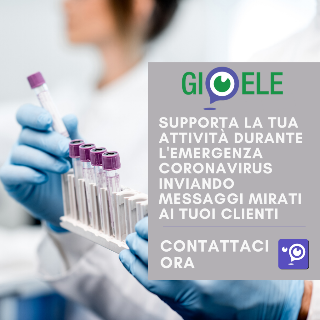 Gioele supporta la tua attività durante l'emergenza Coronavirus Gioele supporta la tua attività durante l'emergenza Coronavirus