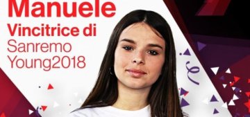 La catanese Elena Manuele vince Sanremo young