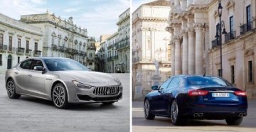 Maserati sceglie piazza Duomo a Ortigia per Ghibli e Levante
