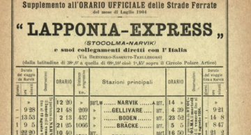Nel 1904 il più importante collegamento tra Europa del Sud ed Europa del Nord partiva dalla Sicilia