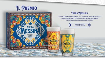 Birra Messina celebra gli artisti siciliani con due bicchieri in edizione limitata