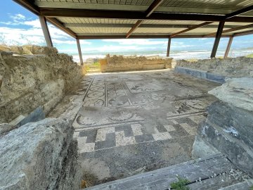 La meraviglia di un'area archeologica in riva al mare: Villa Romana di Realmonte riapre alle visite