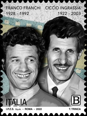 Franco e Ciccio hanno il loro francobollo: l’omaggio a due siciliani eccellenze dello spettacolo