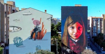 Due murales in Sicilia in lizza tra i 100 più belli al mondo: dove sono e come votarli