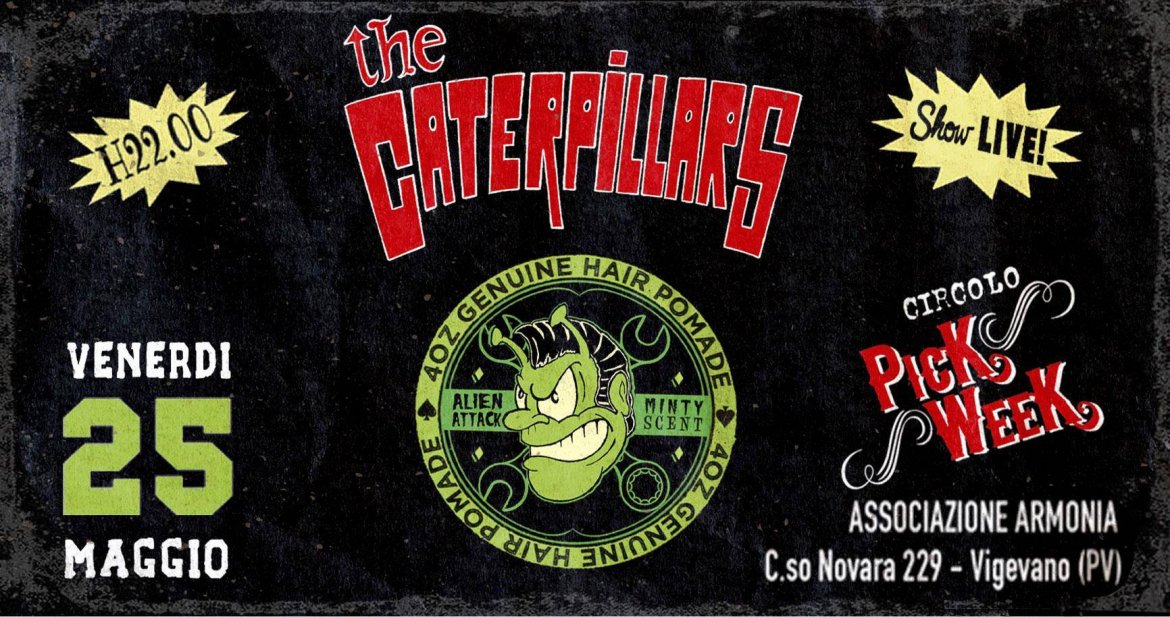 The Caterpillars live at Circolo PickWeek The Caterpillars live at Circolo PickWeek