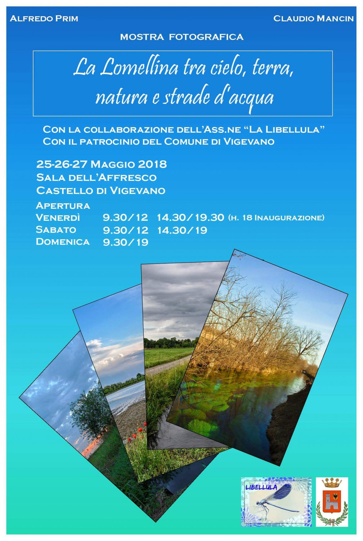 La Lomellina tra cielo, terra, natura e strade d'acqua