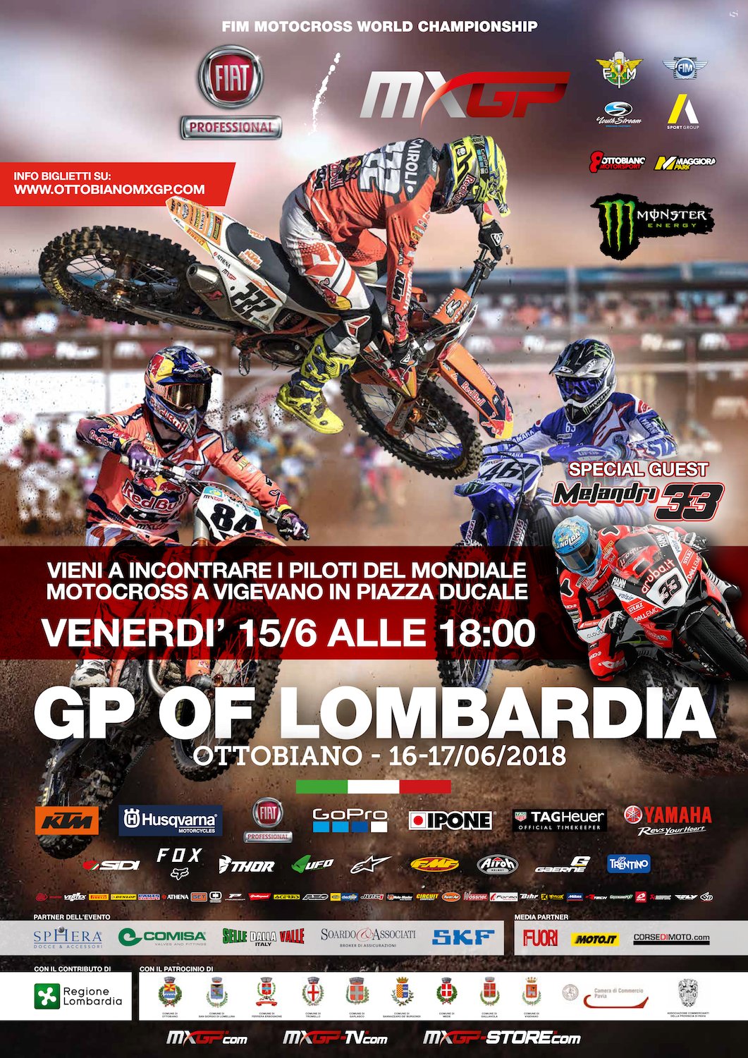Vieni a incontrare i piloti del Mondiale Motocross