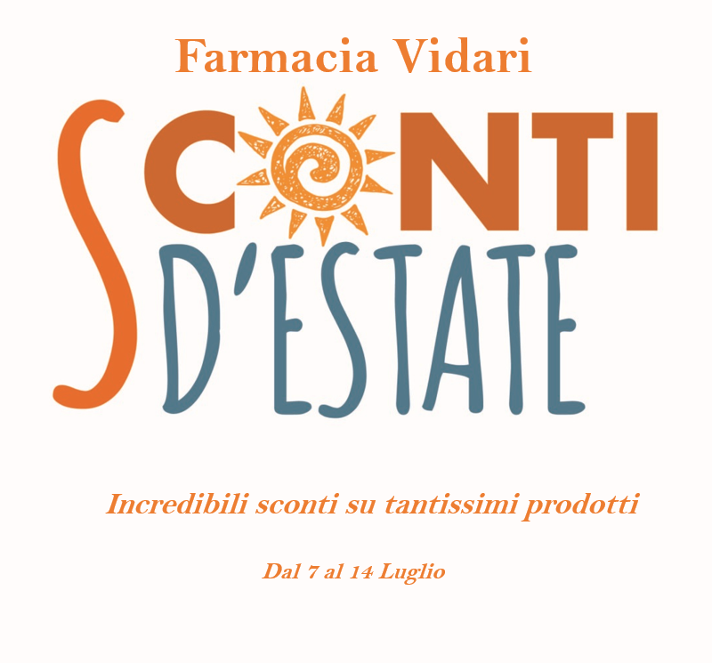 Incredibili promozioni ti aspettano in Farmacia Vidari